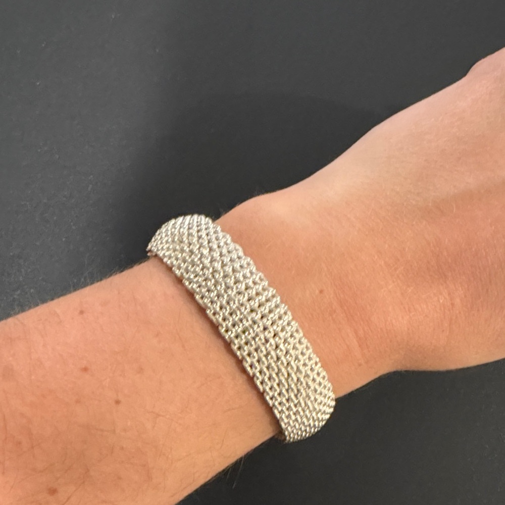 Tiffany & Co. Silver Mesh Bracelet